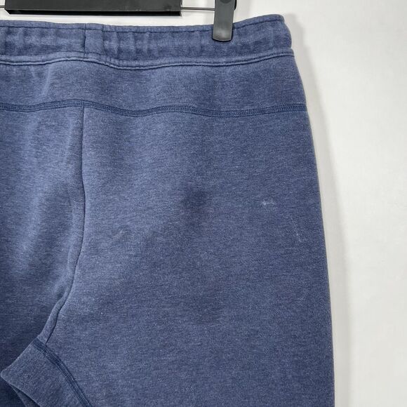 Nike Joggers Sweatpants Mens Large Navy Blue 32x30 Tapered Drawstring Pockets - Picture 11 of 16